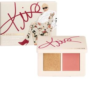 Kylie cosmetics x Kris blush and highlighter palette